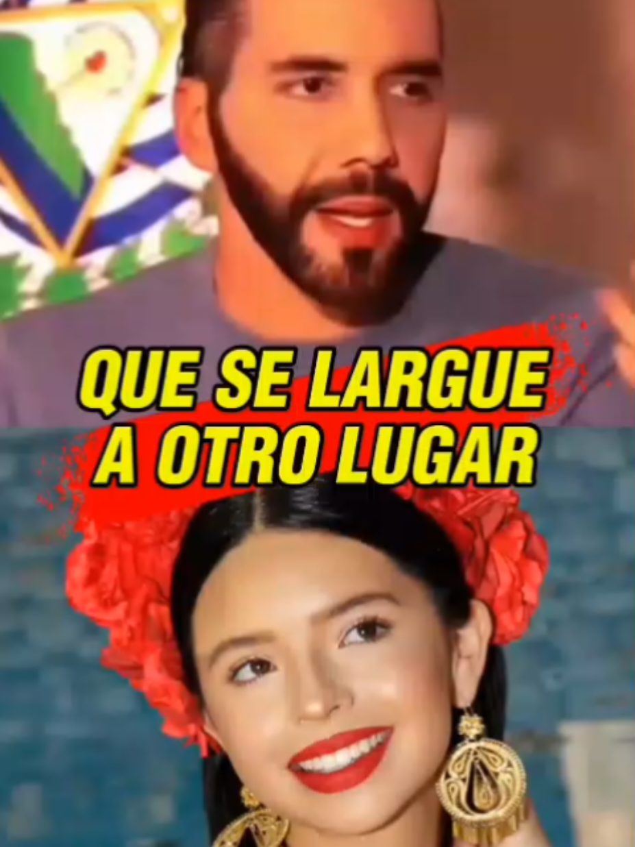 Nayib Bukele responde a Ángela Aguilar... #univision #nayibbukele #angelaaguilar 