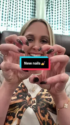 Clock ittt 🖤 @Glamnetic  #nailinspo #pressonnails #glamnetic #nailtransformation #nailtransition 