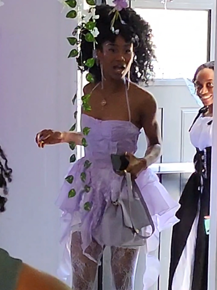 I surprised my fiance ( @Halfcourt  ) with a fairy themed proposal!🧚🏽‍♀️💍 Thanks @Kayla Sutton for making this work!🙏🏿 #proposal #fairy #engaged #BlackTikTok #happy 