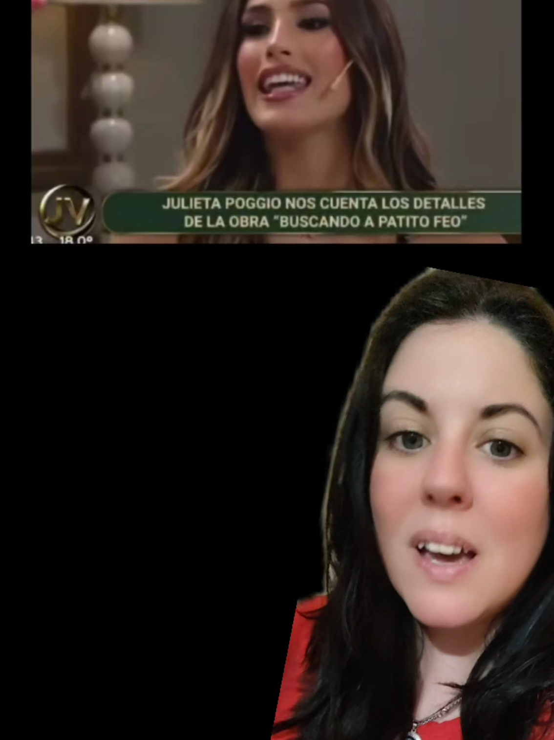 Julieta poggio cuenta como será la nueva temporada de patito feo #julietapoggio #patitofeo #tvargentina #crismorena  #greenscreen 