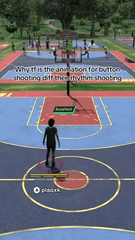 Rhythm shooting look like it hurt🤣 @Ronnie #2k26 #2kjumpshot #ronnie2k #2kcontent #2ktok 