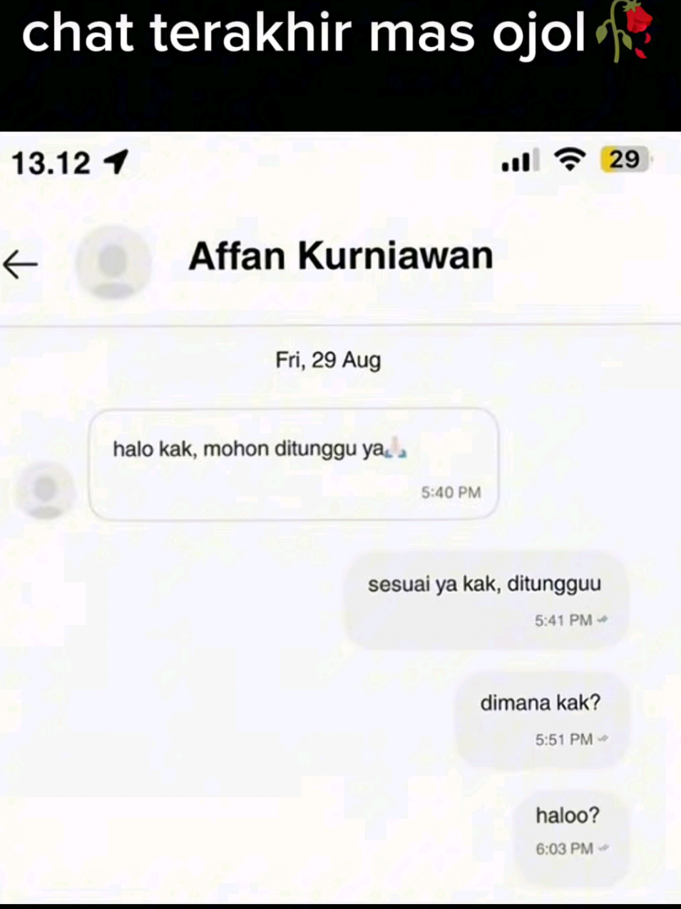 Detik-detik kejadian Sahabat kita Affan Kurniawan yang terlindas oleh Aparat Kepolisian dalam satuan Brimob dengan menggunakan Kendaraan Taktis (Rantis) berjenis Barracuda...  Diketahui, beliau (Affan) tidak sedang ikut berdemo melainkan sedang menyelesaikan orderan...  #RIP #revolusi #demonstrasi #bubarkandpr #rakyatbergerak 