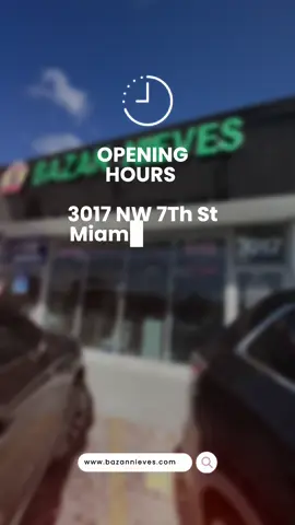 📍3017 nw 7th St Miami Florida 33125  Lunes & Viernes 8:00am / 8:00pm  Sábado 9:00am / 6:00pm 📍2706 nw 72nd ave Doral Florida 33122 Lunes & Sábado 9:00am / 6:00pm Domingos 9:00am 3:00pm    #beautysupplystore #bazannieves5 #horarios #nieves #septiembre 