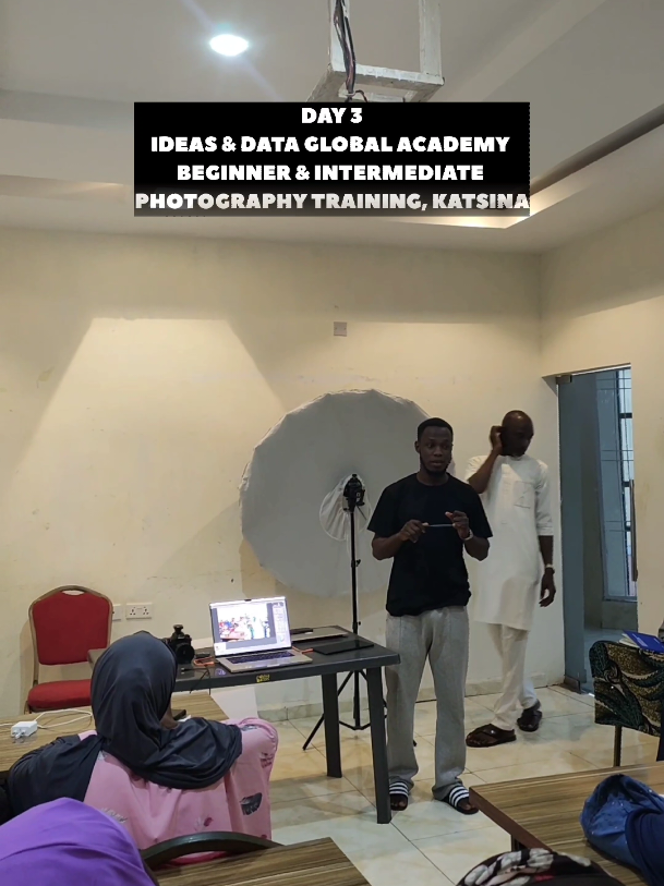 Ideas & Data Global Academy Photography Training Day 3 #photography #nigeria #fyp #foryou #hoto 