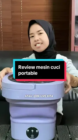 Review dulu gesss😍 #mesincuci #mesincuciportable 