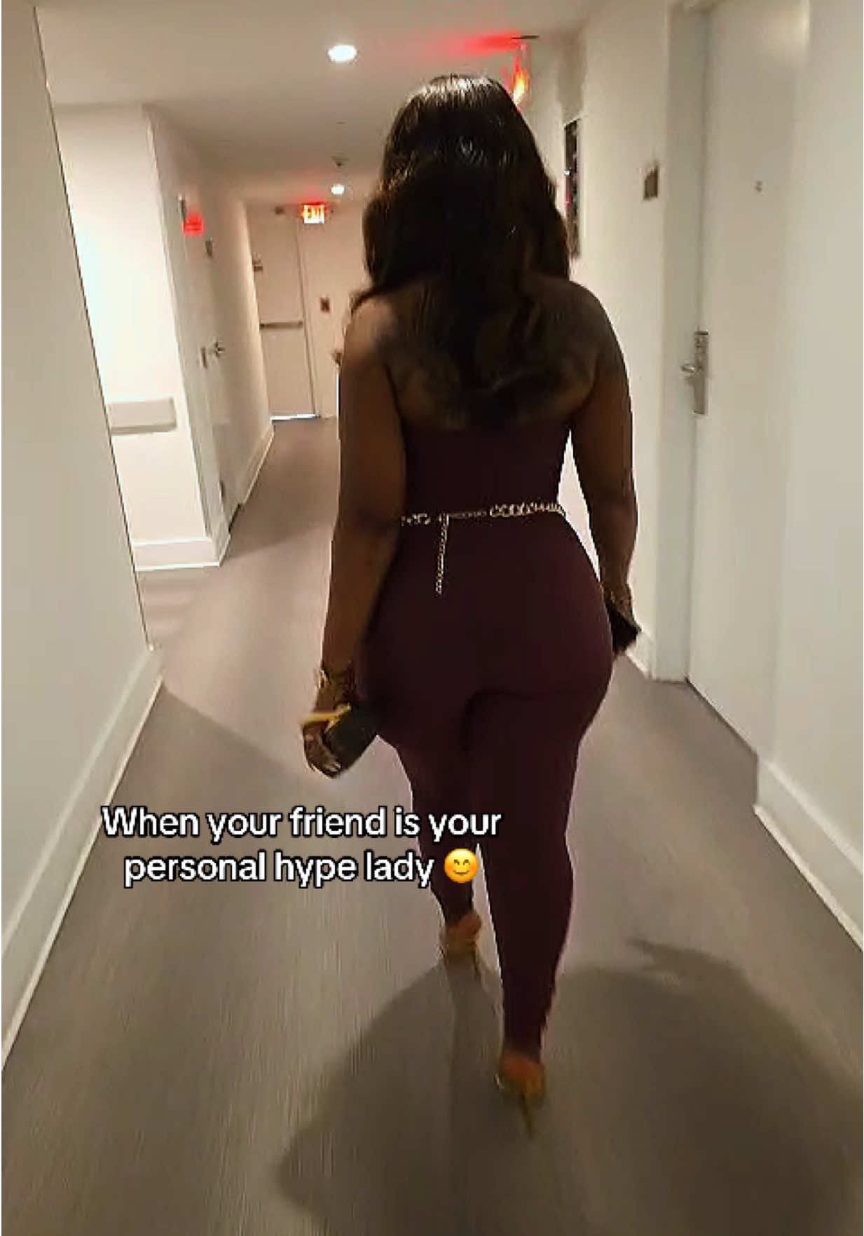 Purse from TikTok shop… Jumpsuit from fashion Nova 