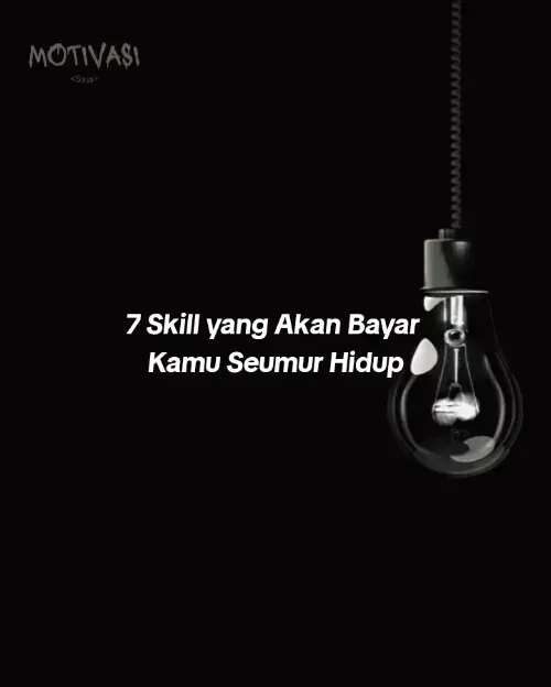 Jangan cuma kerja keras, tapi juga kerja cerdas. Skill ini yang bikin hidupmu naik level 🚀