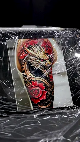 Dragon Inspired cover up tattoo Artist @Kyote tattoo  #dragon#dragonntattoos #tattoo #coveruptattoo  