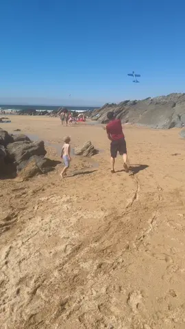 Testing out the new plane ✈️ #cornwall #fistralbeach #jet2holidays #fyp #holiday 