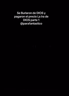 #se Burlaron de Dios y sufrieron su ira ✍️📖
