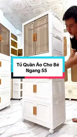 Tủ Quần Áo Cho Bé Ngang 55#tuquanao #tuquanaotreem #tuquanaogapgon #tunhuagiare 