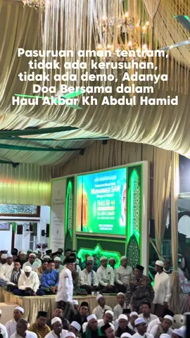 Bismillah aman #haulkhabdulhamidpasuruan #khhamidpasuruan #maulidnabi #kotapasuruan #seputarpasuruan 