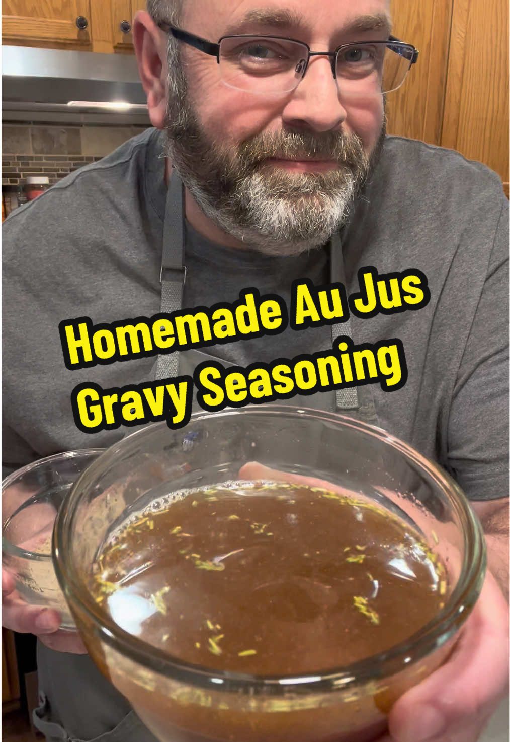 Homemade Au Jus Gravy Seasoning ~ Perfect combination of seasonings to create a flavorful Au Jus for your favorite beef dish #seasoning #Recipe #mealprep #cooking #fyp 