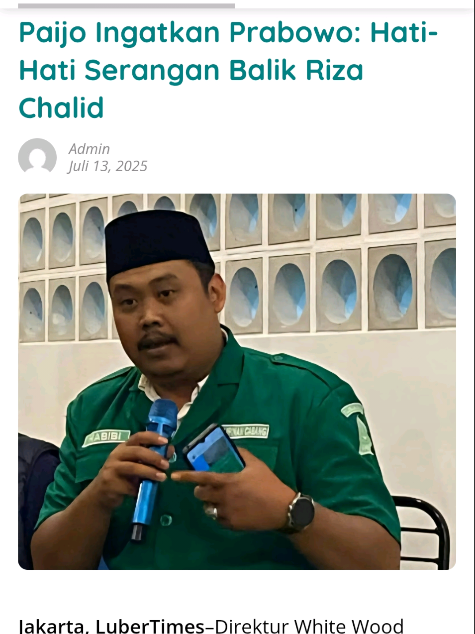 PRABOWO DI ANCAM!!! OTAK DI BALIK DEMO DPR MENURUT INTELIJEN  #demodpr #fyp #indonesia #politik #rezachalid 