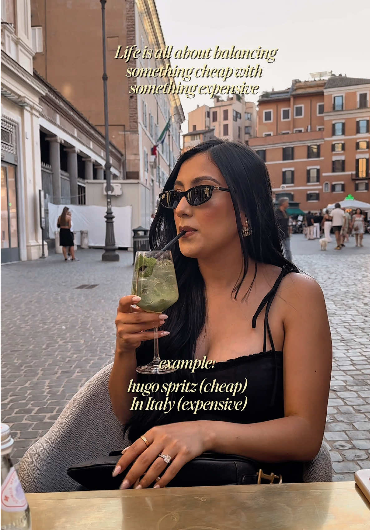 When in Rome.. Salute! #betygoestoeurope #travelwithme #eurosummer #travelvlog #romeitaly 