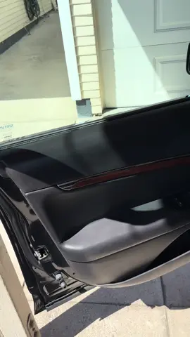 Full interior Detail on Lincoln MK Z leather clean and conditioned carpet mats shampooed. gLAD car care for the win #detailwithglad #gladcarcare 