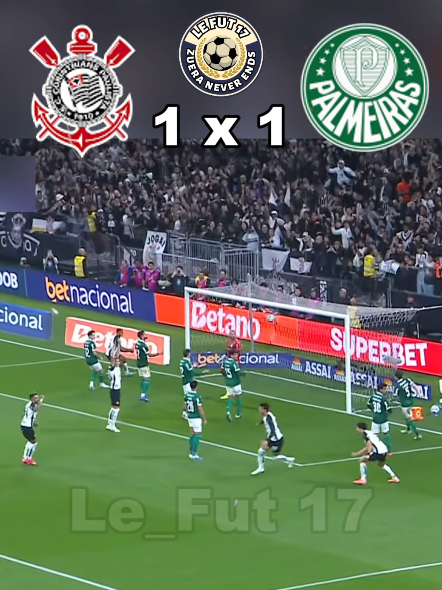 corinthians x palmeiras #futebol #corinthians #timao #brasileirao #palmeiras #verdao #engracado #edit #smzinho #futebolbrasileiro