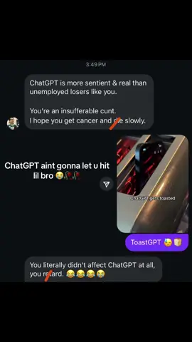 glazing T-800 is crazy ngl #chatgpt #ai #comedy #1million #viral 