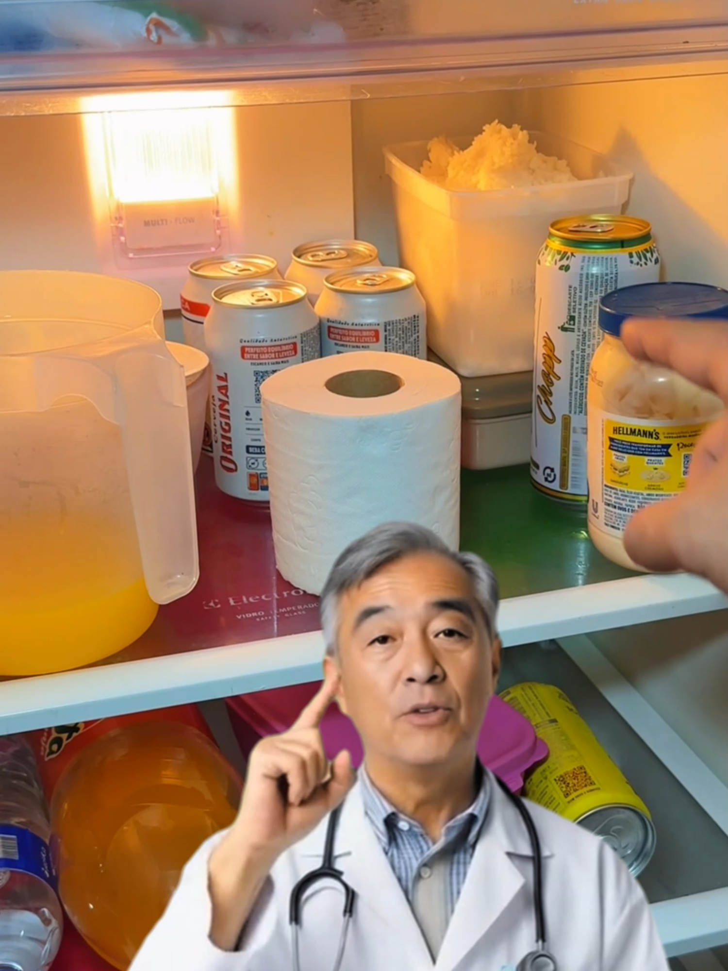 Put toilet paper in your fridge and see what happens! #tips