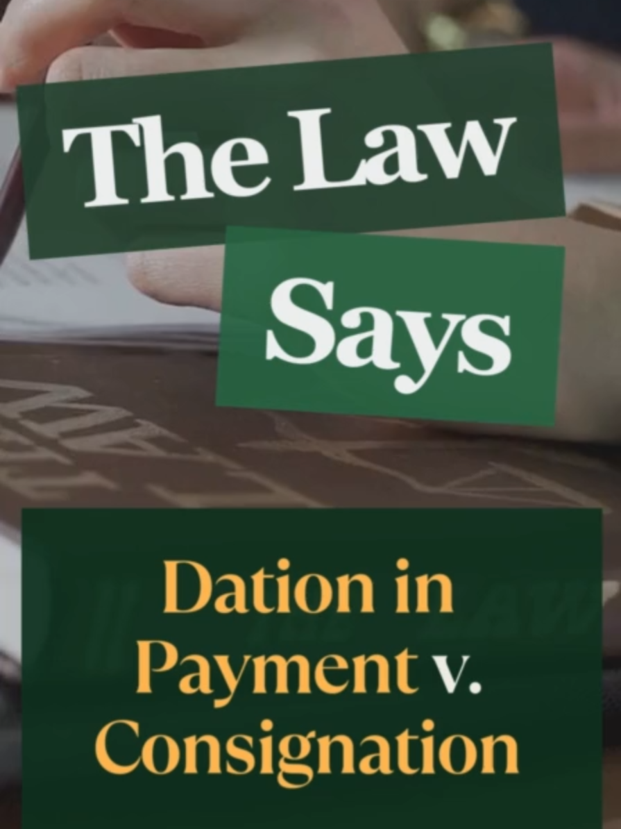 What does the law say about Dation in Payment and Consignation? Read here: https://www.alburolaw.com/dation-in-payment-v-consignation/ Like us for more updates!  Subscribe to our newsletter here: https://bit.ly/AlburoLawNewsletter #payment #business #BusinessLaw #AlburoLawOffices #AlburoLaw #trending #foryoupage #FYP #fypシviral #fYp #fypシ