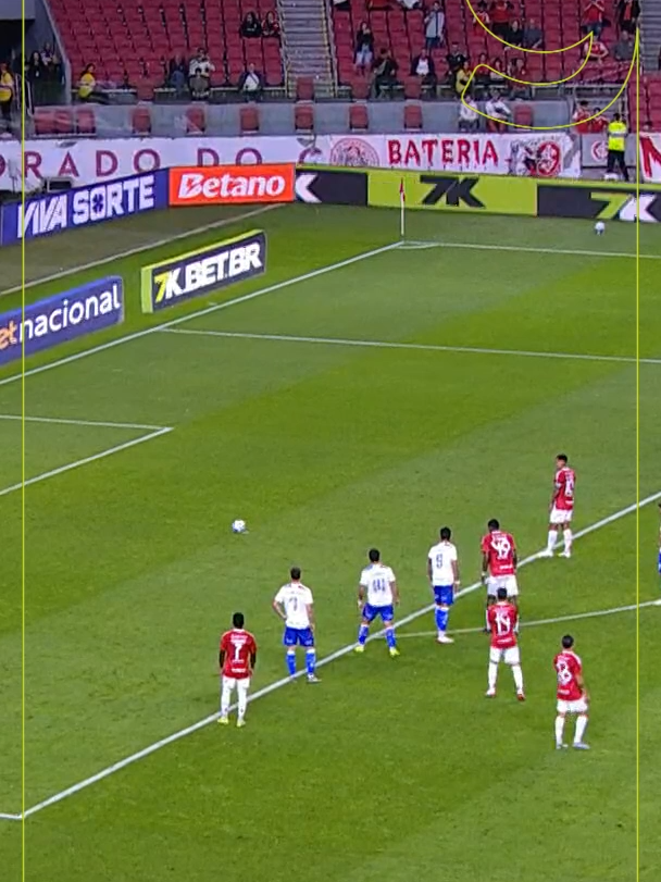 GOL DO INTER! De pênalti, Alan Patrick abre o placar para o Internacional contra o Fortaleza, no Beira-Rio. #futebol #internacional #fortaleza #brasileirao