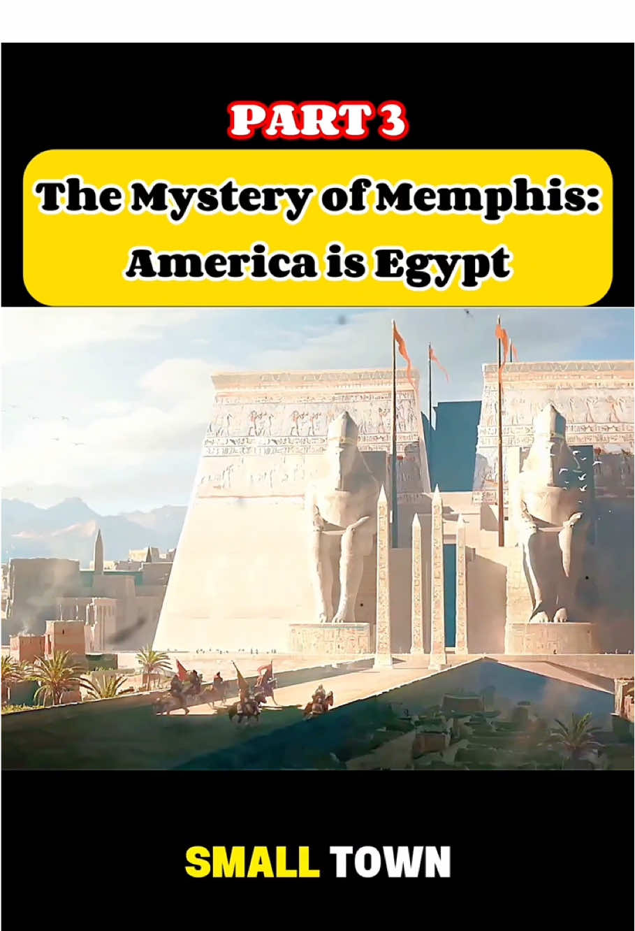 Part 3: Two Memphises. Two worlds. One mystery… #history #usa #egypt #fyp #viral 