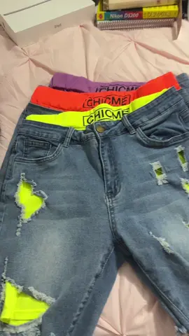 #denim #2in1 #shorts #ripped 