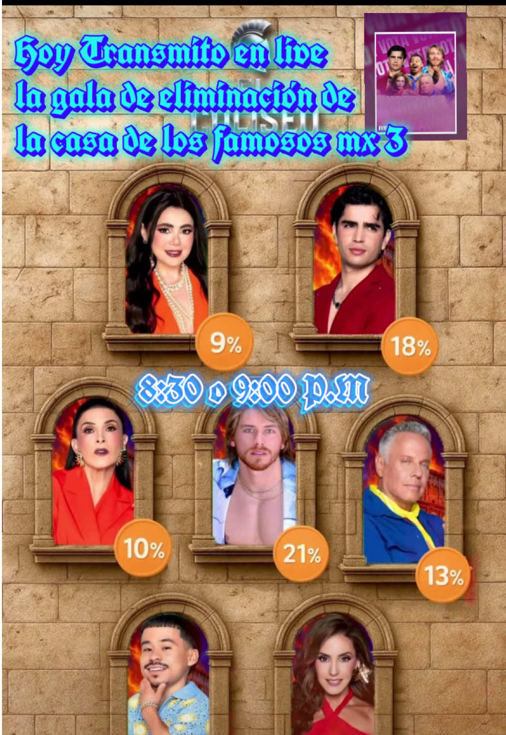 la casa de los famosos eliminación en vivo #lcdlfmx #lacasadelosfamosos #LIVEIncentiveProgram #LIVEwithlowfollowers #PaidPartnership 