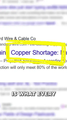 Copper is at the center of a structural supply deficit. As electrification accelerates—driven by electric vehicles, renewable infrastructure, and data-heavy industries—demand for copper continues to outpace new production. This imbalance positions copper as one of the most critical commodities for the coming decades. Ivanhoe Mines offers one of the strongest exposures to this trend. Its Kamoa-Kakula project in the Democratic Republic of Congo is among the highest-grade, fastest-growing copper operations globally, with significant expansion potential. Combined with disciplined management and strategic partnerships, Ivanhoe is uniquely positioned to supply the critical metal underpinning the global energy transition. For investors seeking direct leverage to the copper shortage, Ivanhoe Mines represents a compelling opportunity. #stocktok #stocks #stockmarket #fyp 