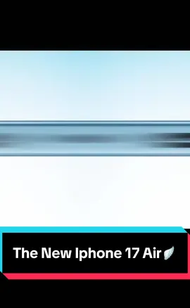 The new Iphone 17 Air…. 🪽 Will you be buying it? #iphone #iphone17 #newiphone #iphone17air #fyp 