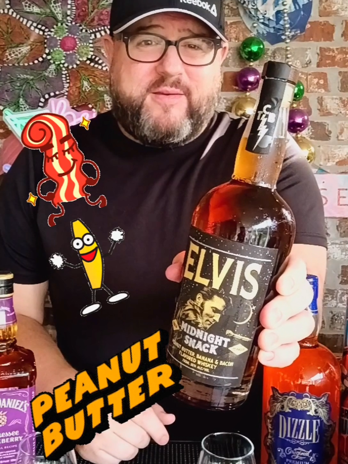 Elvis midnight snack #peanutbutter #drinks #bacon #banana #whiskey @Justintime @The Original Party Starter 