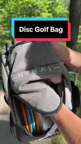 Really cool midsized disc golf bag from @HimalOutdoors ! Love this bag!!! #discgolf #Outdoors #tiktokshop #himaloutdoors #fun