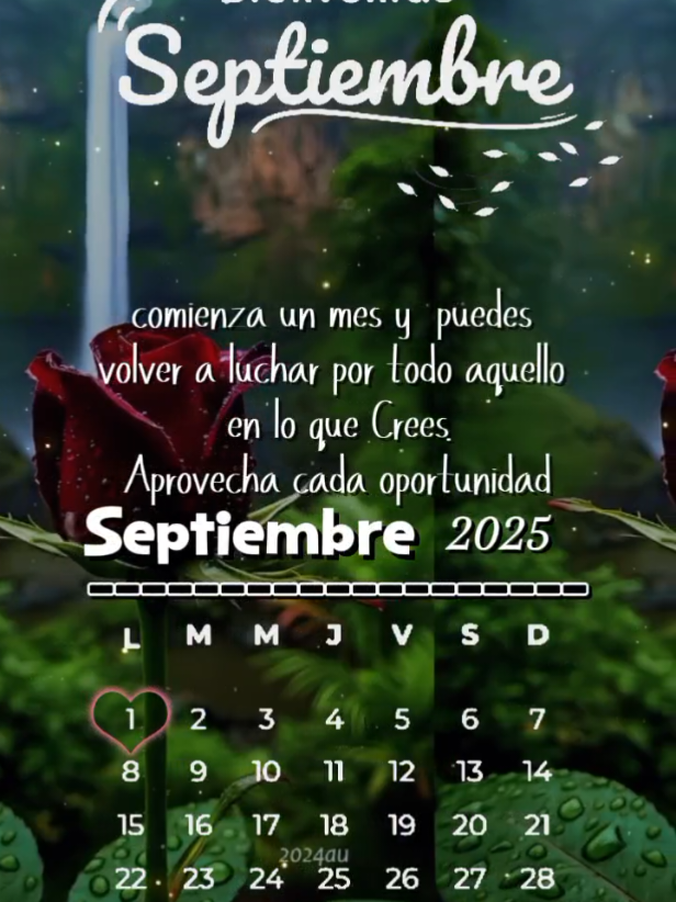 Bienvenido Septiembre  #nuevomes #septiembre 