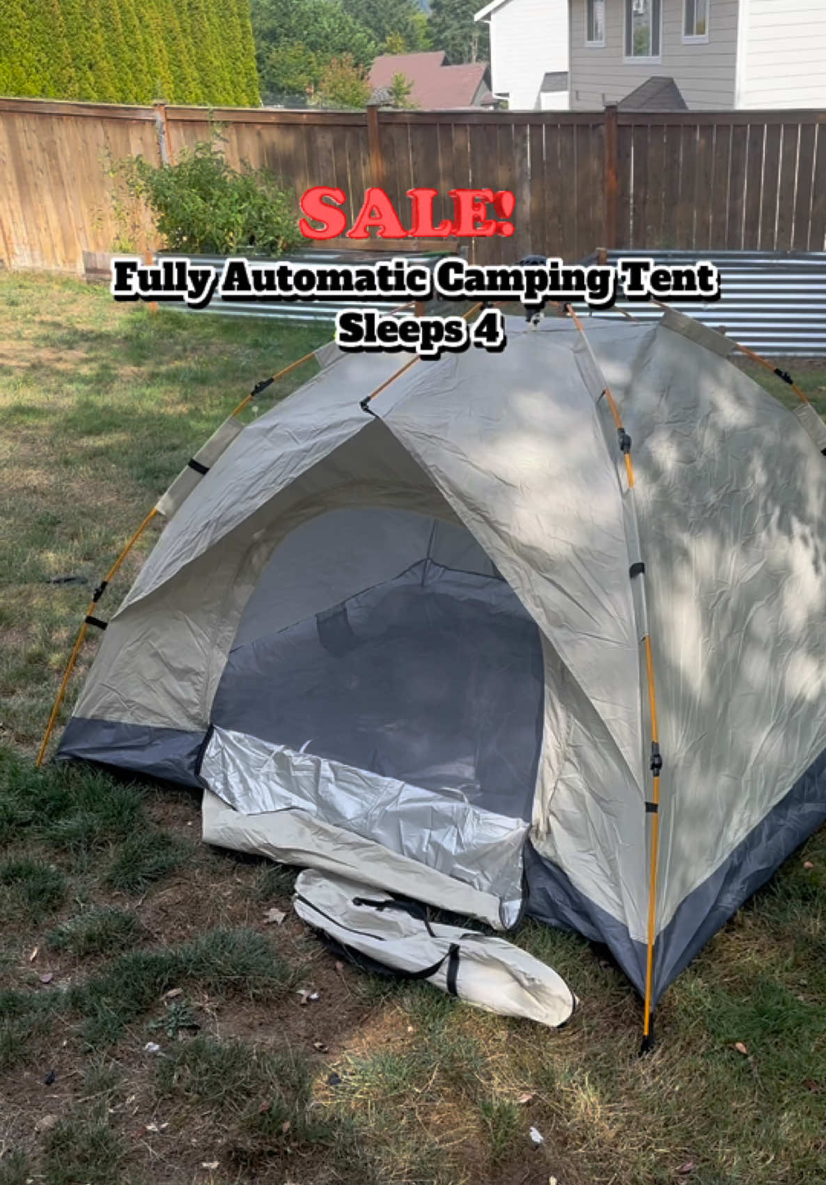 Click link to get your Fulky Automatic Canping Tent from @PRTYY US Store Click link to get yours today.  . #ad #camping #tent #tiktokshopcreatorpicks #tiktokshoplabordaysale 