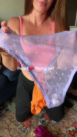 Purge your old panties and replace them with these heart pattern mesh thongs - SO cute!! Different colors and packs to choose from. #underwear #thong #lingerie #panties #womensundergarments 