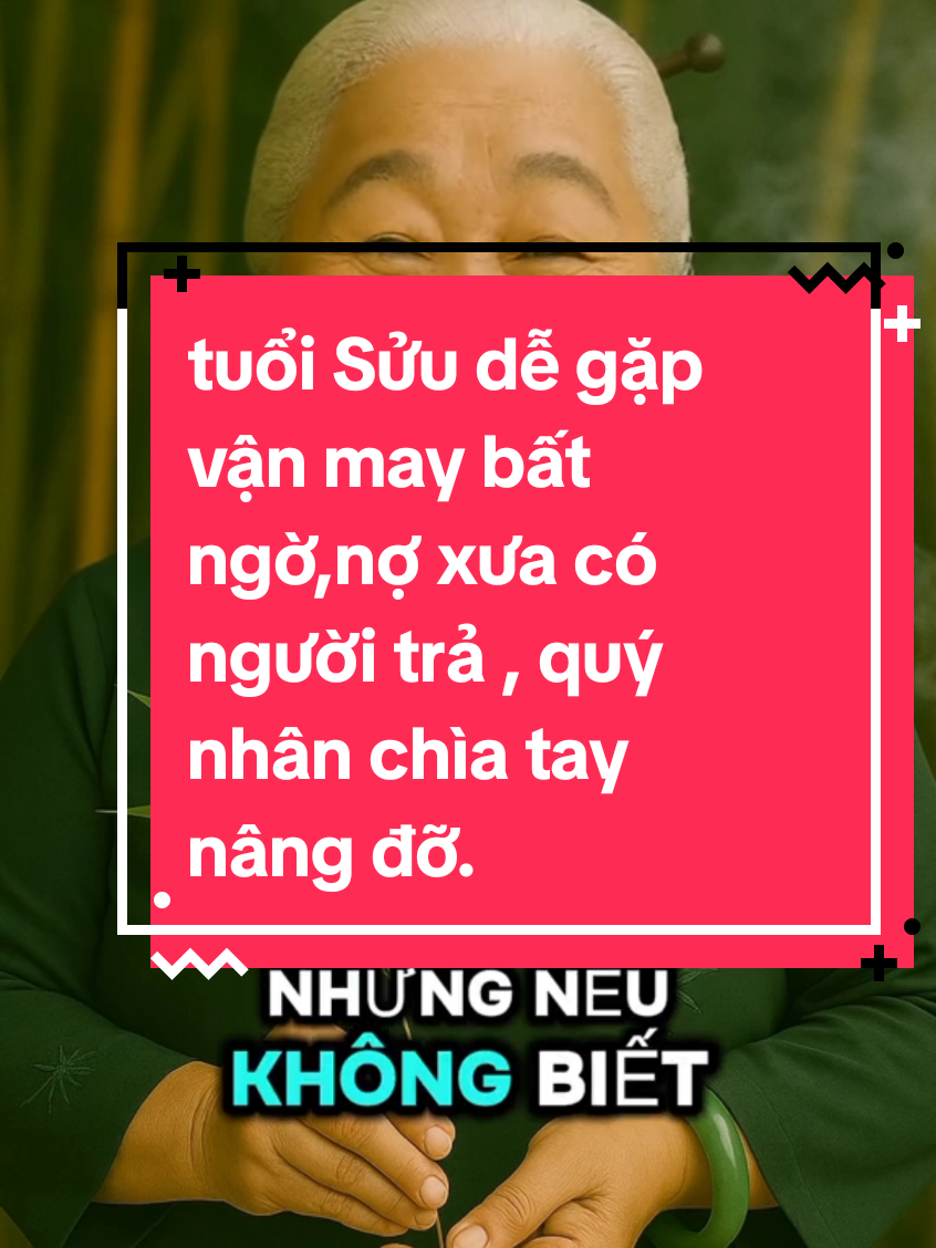 tuổi Sửu tháng này dễ gặp vận may bất ngờ,nợ xưa có người trả, quý nhân chìa tay nâng đỡ,hay việc mới con đang làm cũng thuận lợi hơn. #balaotailoc #xuhuong #phongthuytamlinh #12congiap #tuvi 