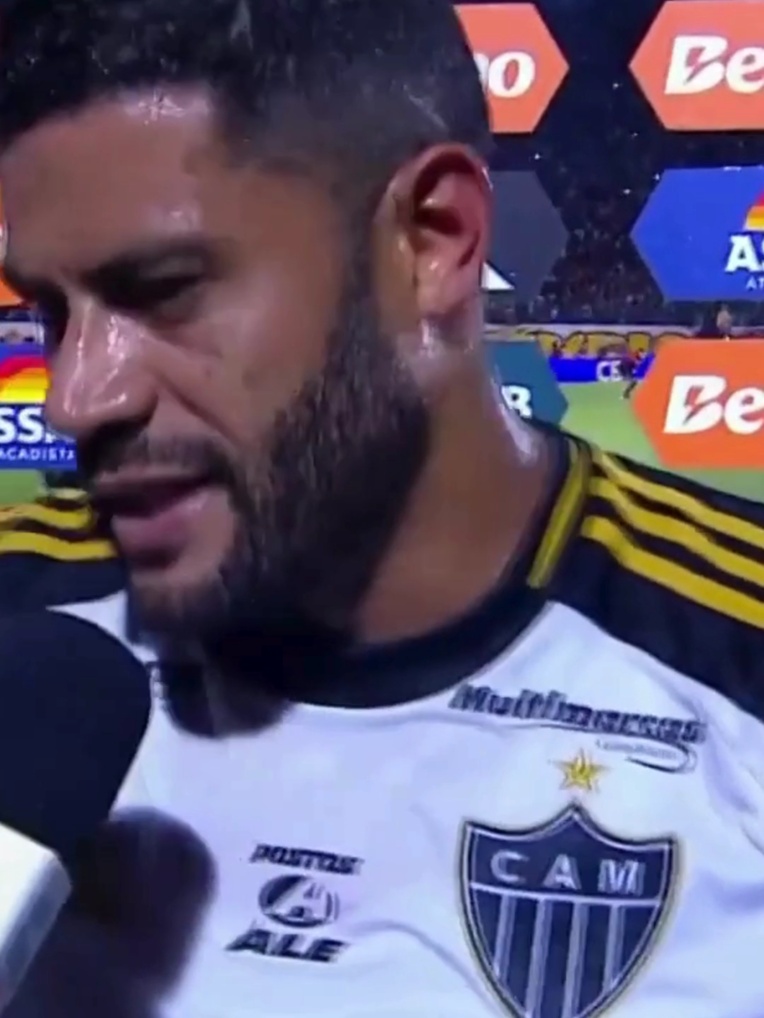 HULK FALA SOBRE DERROTA DO ATLÉTICO MINEIRO PRO VITORIA #hulk #atleticomineiro #vitoria #futebol #brasileirao