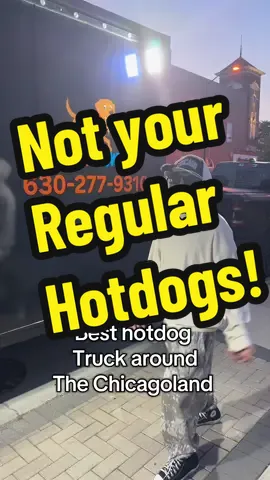 Not your regular hotdog! #chicago #hotdog #foodtruck #FoodTok 