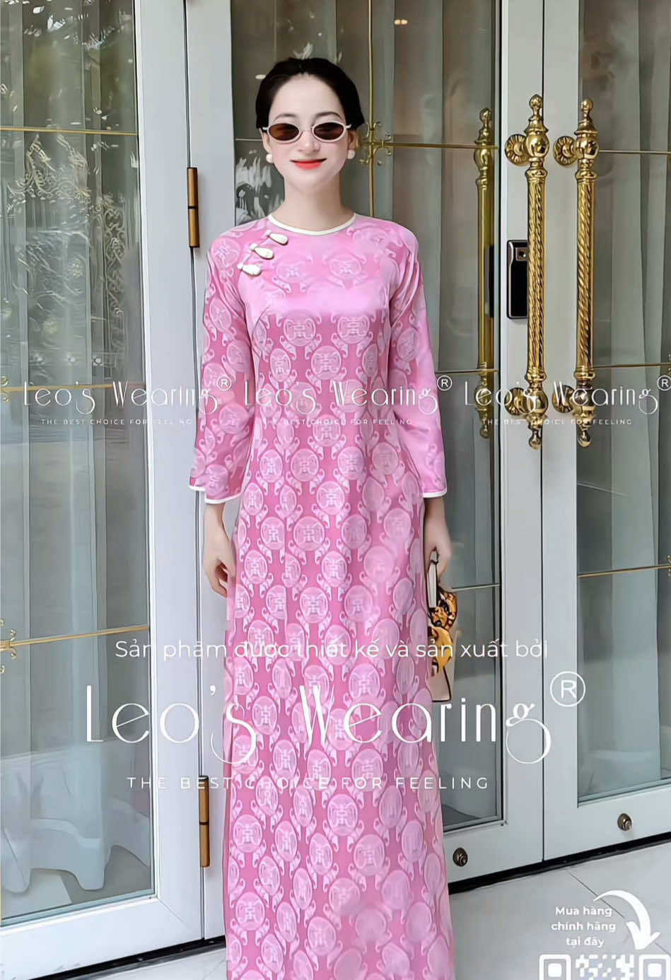 #aodai #aodaithietke #aodaivietnam #aodaicachtan #leoswearingaodai 