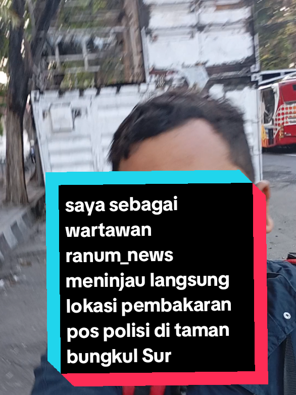 saya sebagai wartawan ranum_news meninjau langsung lokasi pembakaran pos polisi di taman bungkul Surabaya biasanya warga buat SIM disini, Demo boleh rusuh Jangan 😰😭😁😭 #surabaya #fyp #like #demo #instagram 