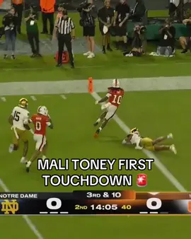 MALI HAS ARRIVED & HE’S ONLY 17 Y’ALL!!!! 🔥 (via canesfootball/X) #malachitoney #miami #CollegeFootball #d1 #touchdown 