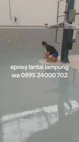 lantai epoxy#bandarlampung #lampung #lampungpride #lampungtiktok #lantaepoxylampung 