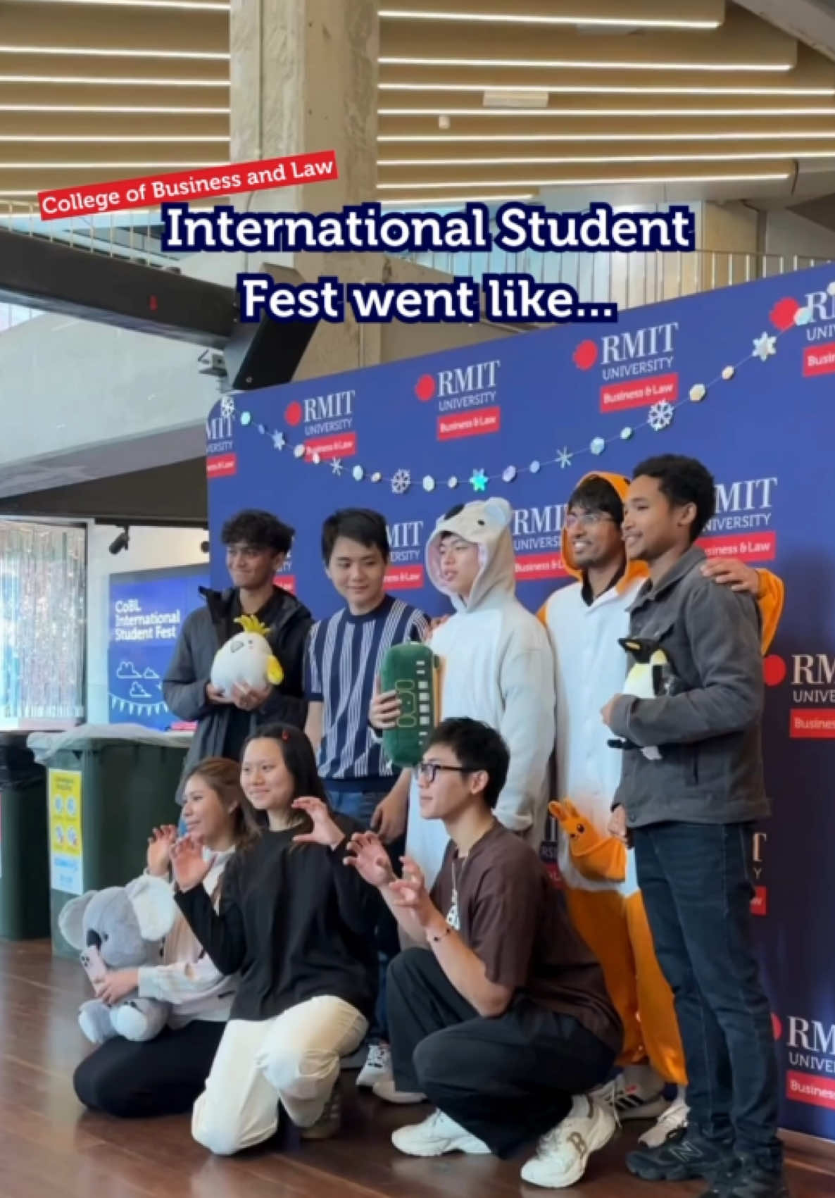 The CoBL International Student Fest was full of free matchas, onesies and Polaroids! 📸 Thanks to all who came for the fun - we’ll see you all at the next uni event! 🤩 #unievent #RMITUniversity #studentlife #universitylife 