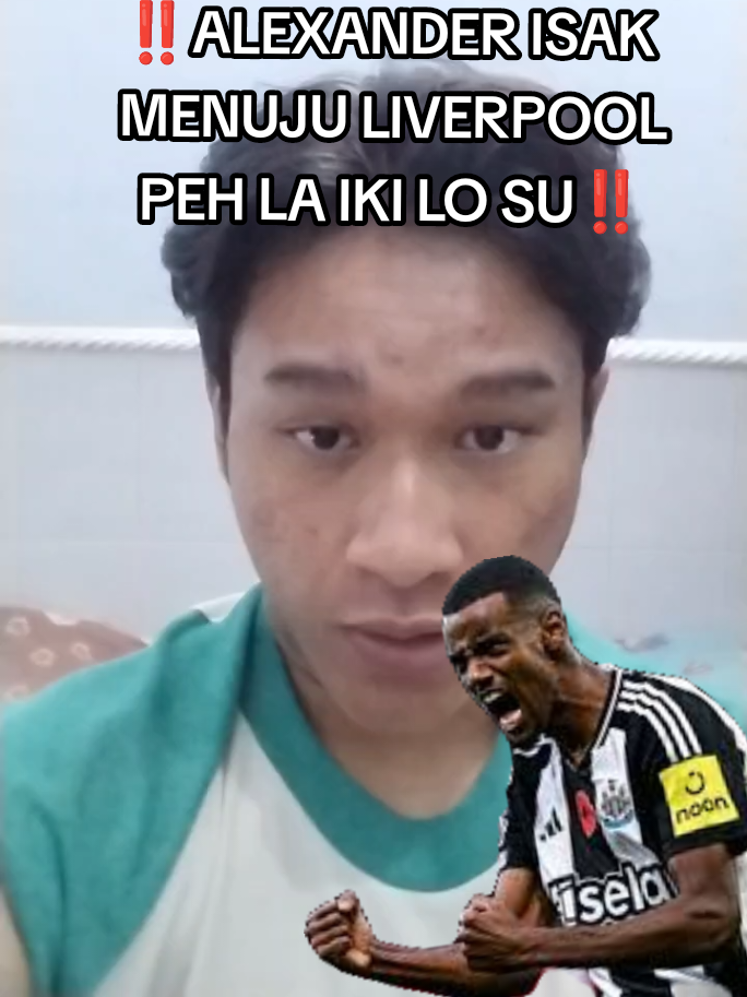 ‼️INFO BESAR BOLO‼️ Setelah drama panjang antara newcastle dan livepool akhirnya alexander isak menuju liverpool dengan mahar sebesar £125juta dan biaya tunjangan £5juta dengan total biaya sebesar £130juta. PEH LA IKI LO SU #masukberanda #pehlaikilosu #masukberandafyp #football 