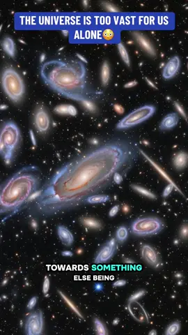 There are more galaxies in the universe than grains of sand on every beach on Earth. Think about that for a second. Each galaxy can hold hundreds of billions of stars, and many of those stars have their own planets. Light itself, the fastest thing we know, would take over 100,000 years just to cross our Milky Way, and that is only one of those countless galaxies. The scale of space is so vast it almost breaks human imagination. 🌌✨#Space#Universe#Galaxies#Astronomy#Cosmos 