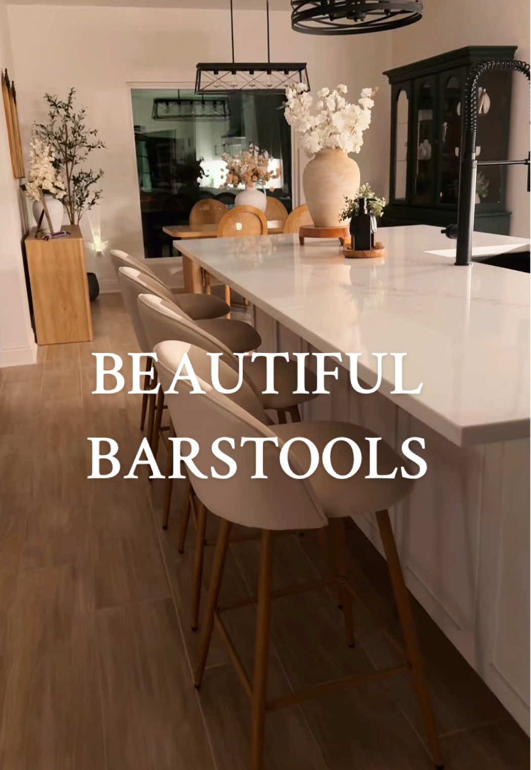 These are stunning. 🤍✨ #barstool #barstools #homedecorideas #homedecor #tiktokshoplabordaysale 