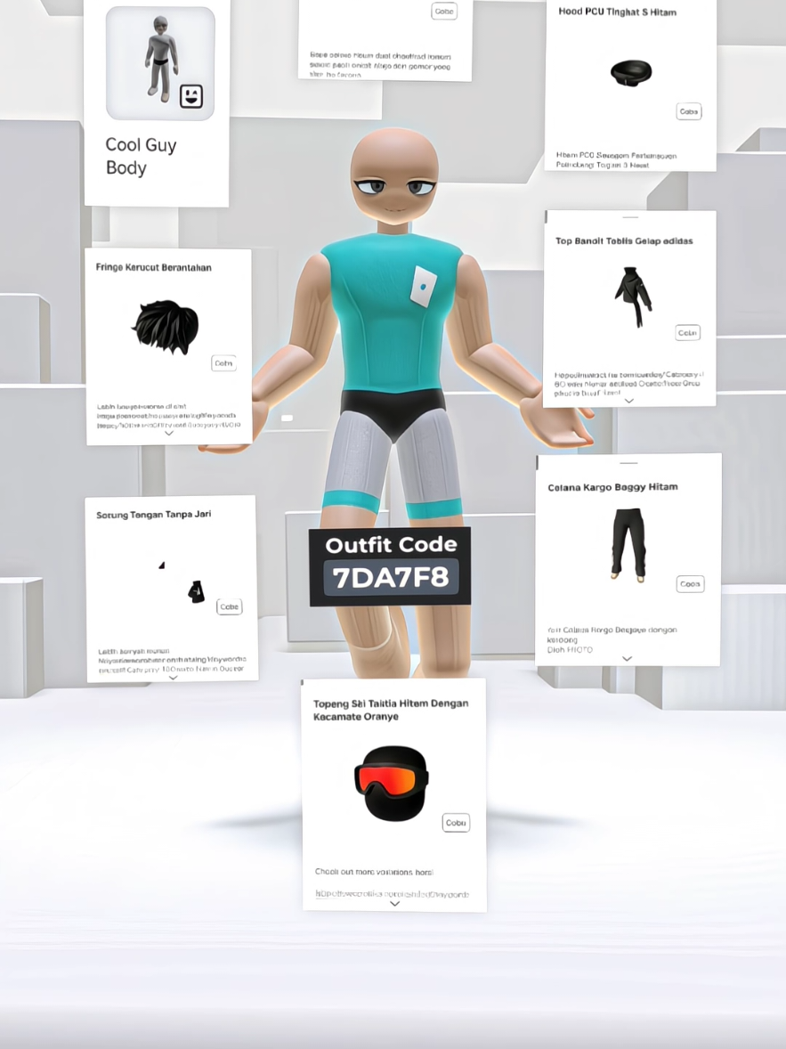 ini yang minta kode outfit nya📸🥷#fypシ゚ #robloxfyp #muncak #roblox #robloxgames 