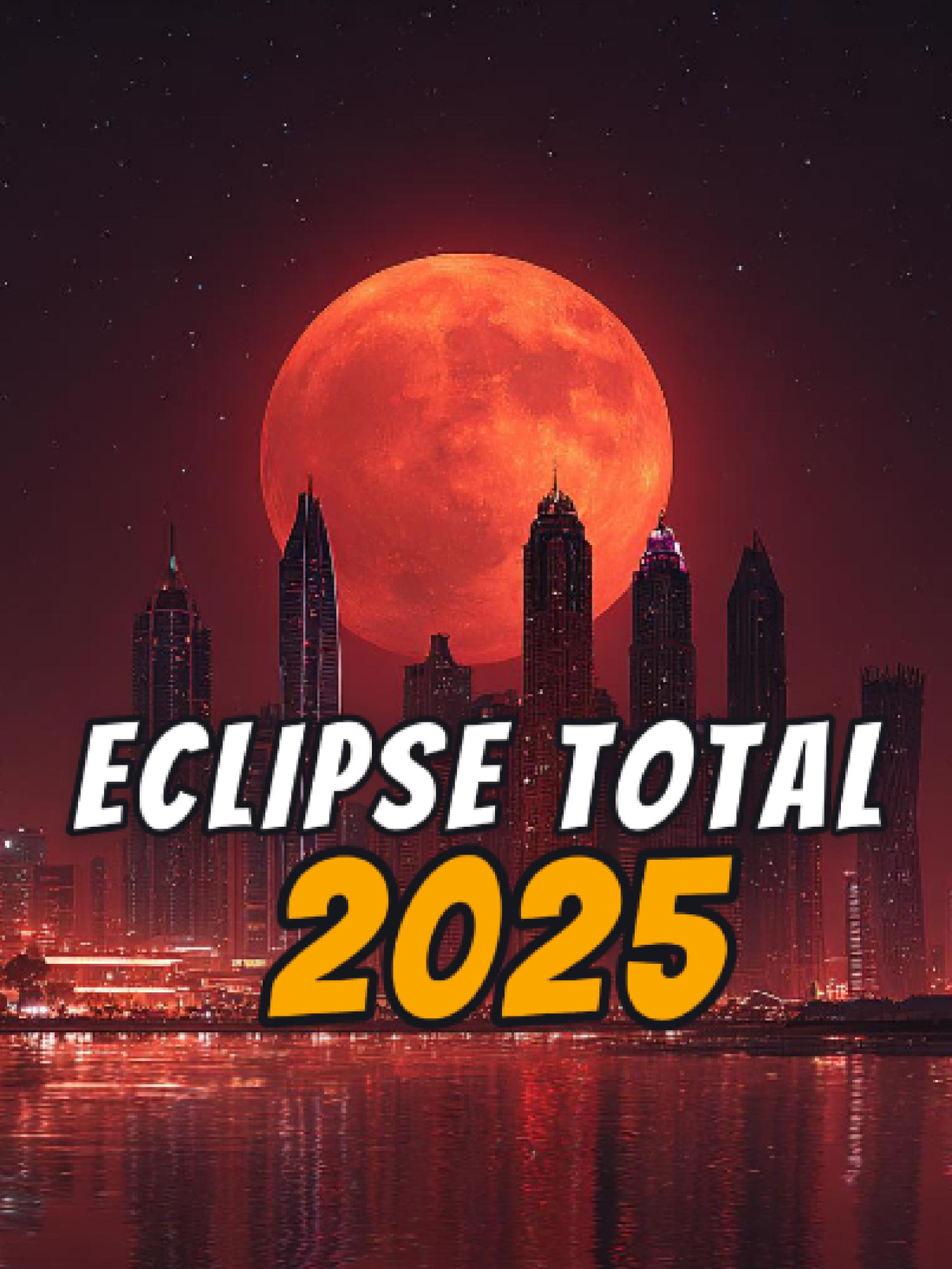 🌕🔥 El 7 de septiembre de 2025 la Luna se teñirá de rojo durante 82 minutos en un eclipse total visible en Emiratos Árabes. Un espectáculo único que no volveremos a ver en años. 👉 ¿Tú también lo vas a mirar? 👀✨ #Eclipse #Noticias #Europa #BreakingNews #fyp