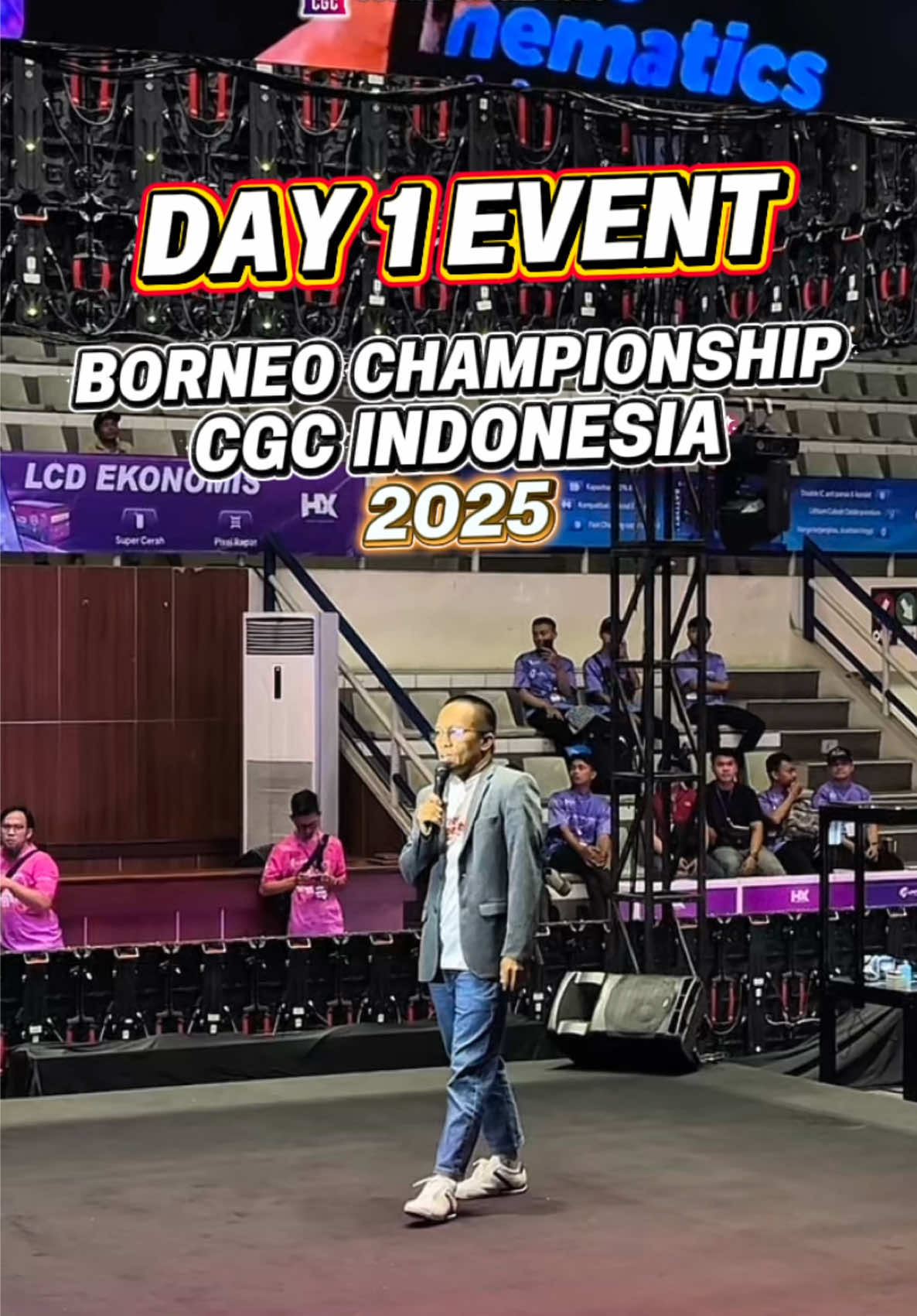 DAY 1 EVENT Borneo Championshio CGC Indonesia 2025 Padepokan Pencak Silat - Taman Mini Indonesia Indah - Jakarta 30 Agustus 2025 “Ini Bukan Cuma Sekedar Kompetisi!” 