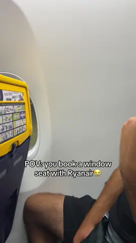 Just the perfect seat! Thanks Ryanair😭 #jet2holidays #ryanair #foryoupagе #viral #travel 